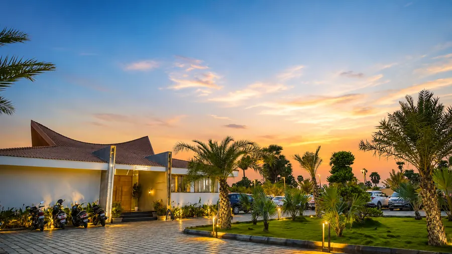 Sunset arrival at ALA Beach Resort